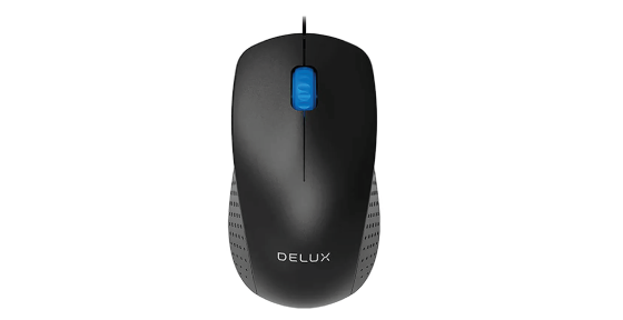 MOUSE USB DELUX M139 OPTICAL WIRED NEGRO