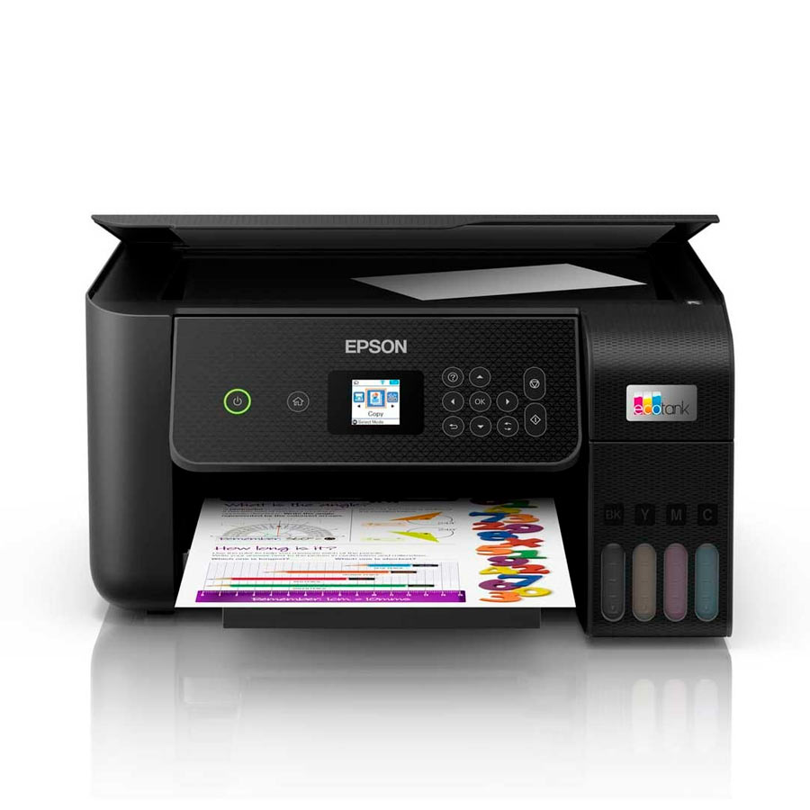 IMPRESORA EPSON L3260 MULTIFUNCION IMPRIME/COPIA/ESCANEA - INALAMBRICA - PANEL FRONTAL